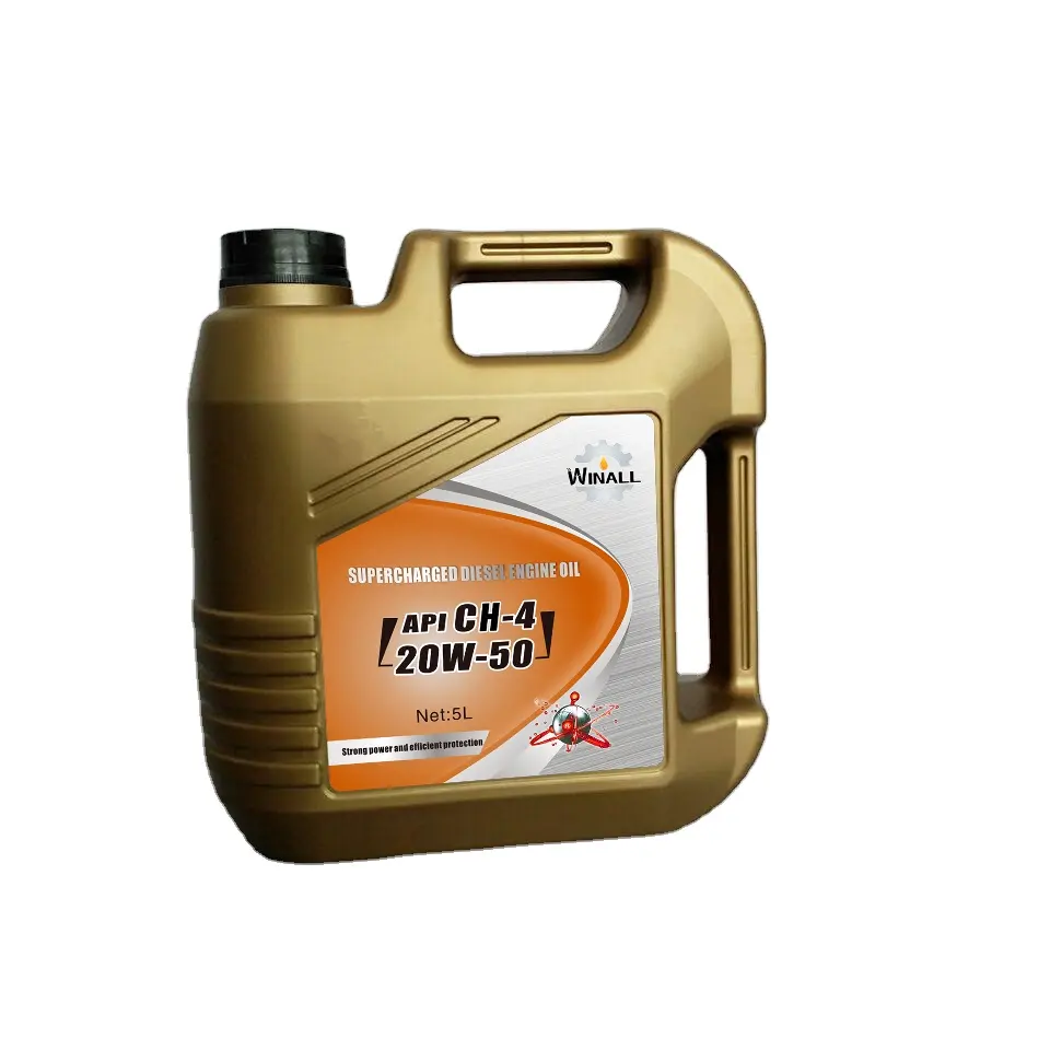 Alta Qualidade Truck Engine Oil Lubrificante Garrafa De Plástico Óleo Do Motor CH-4 Óleo Do Motor Diesel