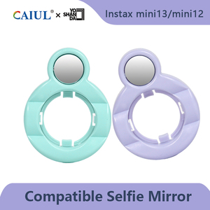 Accessoire pour <span class=keywords><strong>appareil</strong></span> <span class=keywords><strong>photo</strong></span> <span class=keywords><strong>instantané</strong></span> Caiul en gros : Miroir selfie pour <span class=keywords><strong>Fuji</strong></span> Instax Mini9 & Popoto, matériau PP anti-rayures, design portable - Product Image 2