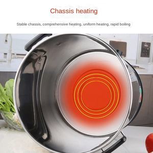 Commerciale di grande capacità in acciaio inox elettrico urna riscaldamento acqua bollente secchio isolante termico bevanda integrata 220V - Product Image 3