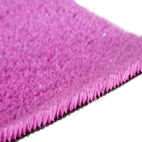 Tapis de pelouse à moindre coût en gazon vert artificiel amical ZC 7mm 10mm 15mm