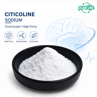 Siti-kolin Sodyum Tozu CAS 33818-15-4 %99 Gıda Sınıfı Hammadde Hafıza Odaklanma Beyin Enerjisi Besin Takviyesi İçeriği