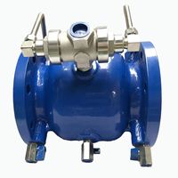 Válvula de Retención Antipolución HS41X 16Q, Válvula de Aislamiento de Hierro Dúctil Tipo Brida para Suministro de Agua, Válvula Anticontaminación PN16