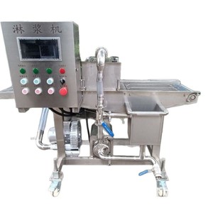 Machine de revêtement continue automatique pour lamelles de patates douces, ligne de production de coulée et de trempage de la tour de pommes de terre - Product Image 6