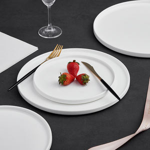 <span class=keywords><strong>PITO</strong></span> Vente en gros de vaisselle en céramique écologique en porcelaine blanche, ensemble de vaisselle de table, assiettes à dîner en porcelaine pour <span class=keywords><strong>restaurant</strong></span> - Product Image 5