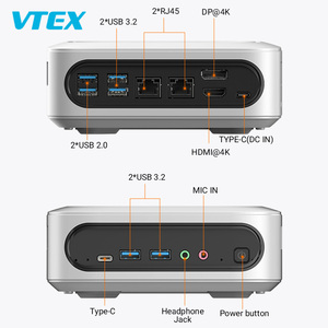 Máy tính để bàn điện Mini PC I9-11900H Octa Core 4.9Ghz DDR4 khe cắm M.2 2280 2.5 "SATA SSD wifi6 bt5.2 Type-C Máy Trạm máy tính mini - Product Image 6
