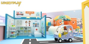 Parque Infantil Comercial para Interiores, Solución de 600 m², Equipamiento de Entretenimiento Infantil para Interiores - Product Image 3