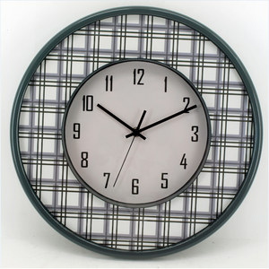 2022 Woven Style Analog Round Wall <b>Clocks</b> High End Home Plastic Custom <b>Clocks</b> Watches Wall <b>Art</b> Living Room Decoration - Product Image 3