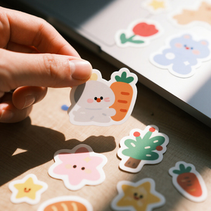 Etiquetas con Logotipo Personalizadas, Impresas, Resistentes al Agua, Adhesivos de Vinilo Troquelados - Product Image 2