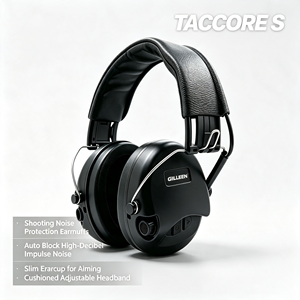 Auriculares Electrónicos Tácticos para Tiro TACCORE S Factory, SNR27dB, Impermeables, con Protección Auditiva Electrónica y Captación de Sonido - Product Image 6