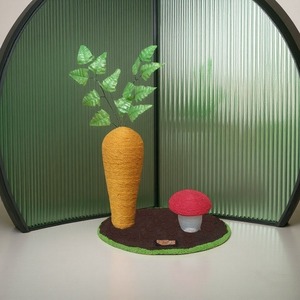 Pet toy <b>cat</b> <b>scratching</b> post, upright sisal and carrot <b>cat</b> climbing frame, <b>cat</b> <b>scratching</b> <b>board</b>, <b>cat</b> entertainment and <b>cat</b> - Product Image 1