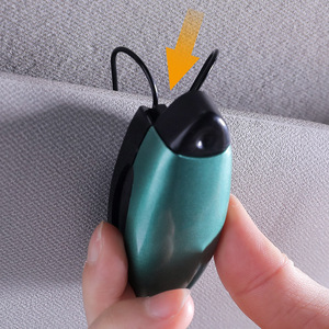 <b>Car</b> Sunglasses <b>Clip</b> Sun Visor Mount Eyeglasses Holder Multi Functional Storage Organizer For Rearview Mirror - Product Image 4