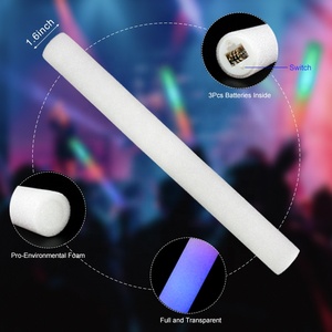 Bâton en mousse à Led multicolore, 16, 18 pouces, prix négociable, mousse changeante, bâton lumineux pour <span class=keywords><strong>concert</strong></span>, <span class=keywords><strong>2023</strong></span> - Product Image 6