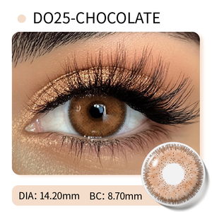 Lentilles de contact colorées vertes effet papillon, lentilles cosmétiques Soflen, taille 14,2 mm - Product Image 5