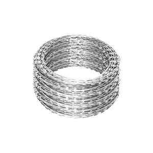 Alambre de Concertina BTO-22 Galvanizado por Inmersión en Caliente, Cerca de Seguridad Antiescalada para Prisiones y Aeropuertos - Product Image 1