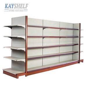 Présentoir de supermarché à bon prix, étagère gondola pour les magasins de magasin, présentoir de détail, en vente - Product Image 1