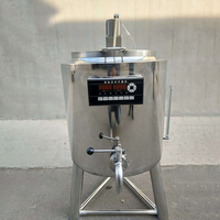 Petite machine de pasteurisation à tunnel 100L-200L, pasteurisation de lait par lots avec pompe comme composant principal