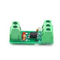 Módulo de aislamiento de optoacoplador de 1 canal PC817 EL817 3V-5V 12V 24V Aislador fotoeléctrico Soporte de riel Placa de motor de accionamiento PLC