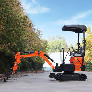 Mini-excavatrice diesel EPA 0,8T-3T sur chenilles avec boîte de vitesses hydraulique, godet, moteur, pompe, couple élevé, livraison gratuite, mondiale - Product Image 2