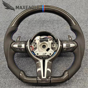 Volante de carreras LED de fibra de carbono azul personalizado para BMWs G20 G22 G30 G05 G06 G82 G81 G87 G80 X5 X6 M3 M4 <span class=keywords><strong>330</strong></span> 5 Series - Product Image 4
