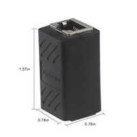 Coupleur de câble Ethernet HKKUNCAN Cat5 Cat5e Cat6 Cat7 RJ45, connecteur d'extension réseau, kit de partage, garantie 1 an