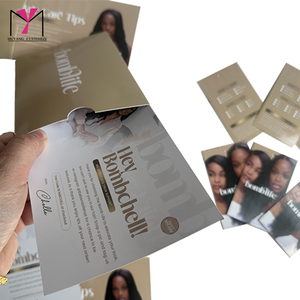 Tarjetas de Agradecimiento con Logotipo Personalizado MUYANG, Juego de Tarjetas con Consejos para el Cuidado del Cabello para Etiquetas de Ropa - Product Image 6