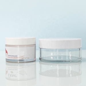 Chất Lượng Acrylic Cơ Thể Shea Container Dày Dưới Đơn Tường Cứng PETG Nhựa Rõ Ràng Sang Trọng Lọ Kem - Product Image 4