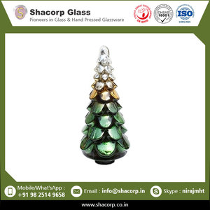 Top Qualité Produit Nouveau Presse Décoratif Arbre De Noël En Verre En Vrac - Product Image 5