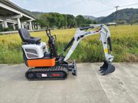 Mini-excavatrice sur chenilles HERESTRONG HS12 1 tonne, moteur et pompe certifiés CE EPA, mini-pelle, assurance qualité