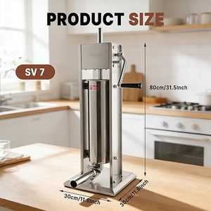 Embutidora de Salchichas Comercial Vertical Manual de 3L/5L/7L/10L/15L para <span class=keywords><strong>Pollo</strong></span>, Máquina para Hacer Salchichas con Buen <span class=keywords><strong>Precio</strong></span> - Product Image 4
