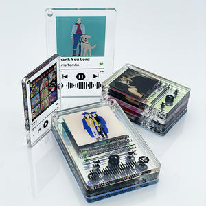 Venta al por mayor personalizado acrílico anime cartoonplastic llaveros promocional Kpop photocard anime accesorios llavero - Product Image 3