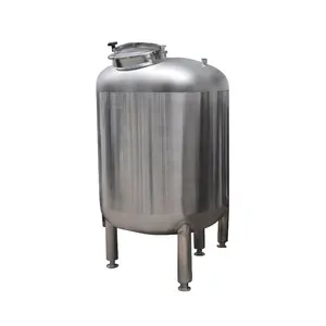 Tanque de almacenamiento de agua de aceite de oliva de acero inoxidable 50L-8000L personalizado de fábrica