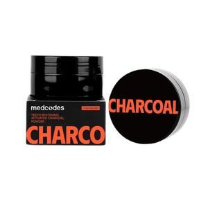 ผงฟอกสีฟันเมดโค้ดส์ รสสตรอว์เบอร์รีดำ ขจัดคราบ ดูแลสุขภาพช่องปาก ผงทำความสะอาดฟัน มีจำหน่ายราคาส่ง - Product Image 2