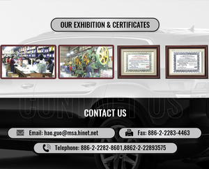 มือจับประตูด้านนอกแบบเปลี่ยนทดแทน ดีไซน์ดั้งเดิมของ HAO-GUO ทำจากพลาสติกสีดำและเหล็ก สำหรับรถบรรทุกฮีโน่ FC8.7 (1984-1990) - Product Image 3