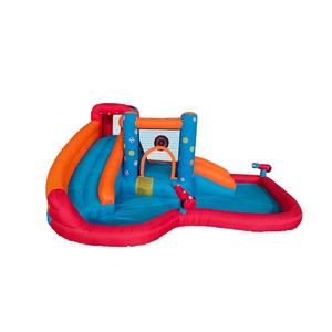 Gorilas inflables Happy Lion USA Market Moonwalks <span class=keywords><strong>con</strong></span> piscina tobogán y Bola <span class=keywords><strong>de</strong></span> océano para niños Castle - Product Image 1