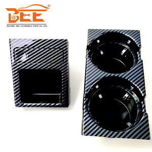 Portavasos de plástico para consola trasera negro para <span class=keywords><strong>BMW</strong></span> E46 <span class=keywords><strong>318</strong></span> 320 325 330 1998-2006 OE 51168217953 51168217955 51168248504 - Product Image 5