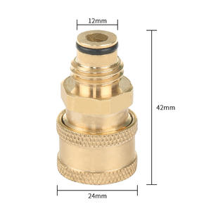 Accesorios <span class=keywords><strong>para</strong></span> lavadora a presión M16 * 2 rosca macho a adaptador de conector rápido 1/4 <span class=keywords><strong>para</strong></span> <span class=keywords><strong>pistola</strong></span> de lavadora de alta presión - Product Image 3
