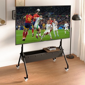 Supporto <span class=keywords><strong>TV</strong></span> <span class=keywords><strong>Mobile</strong></span> <span class=keywords><strong>per</strong></span> Soggiorno/Camera da Letto, in Acciaio Inox, Universale 32-75 Pollici, con Freni, Supporto <span class=keywords><strong>TV</strong></span> da Pavimento - Product Image 4