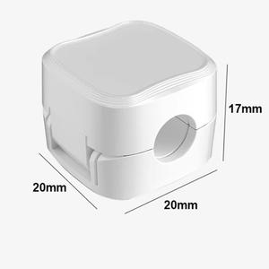 Magnetic Cable Clip Adjustable Cord Holder Under Desk Organizing Cable Management <b>Wire</b> Organizer Cable Holder for Wall and Table - Product Image 1