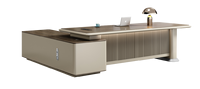 Bureau d'angle convertible en L en bois, moderne, durable et écologique, livraison rapide, idéal pour appartement ou bureau