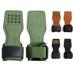 Protège-paume portable antidérapant en cuir de vachette avec logo personnalisé, haute élasticité, pour haltérophilie et gymnastique - Product Image 2