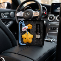 Diffuseur de parfum pour voiture Lucky Star en silicone, design dessin animé, parfum longue durée