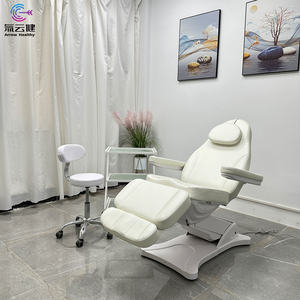 Table de traitement de massage médical électrique chaise de pied lit de <span class=keywords><strong>tatouage</strong></span> esthétique lit de salon facial - Product Image 5