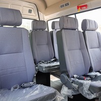 Aucwell Nouveau mini-bus électrique 14 places avec transmission automatique de Shandong pour le transport de passagers