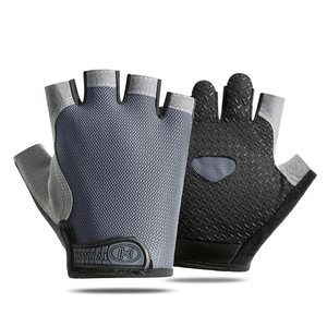 Guantes de ciclismo para hombre, guantes de medio dedo para gimnasio, guantes transpirables antideslizantes para mujer, guantes deportivos para entrenamiento físico - Product Image 3