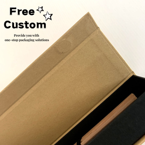 Caja de Regalo de Negocios con Imán, de Cartón Rígido Reutilizable, con Papel de Recuerdo, Lámina Dorada, Protección UV, Biodegradable, para Bolígrafos, Cepillos, Relojes, con Grabado en Relieve - Product Image 2