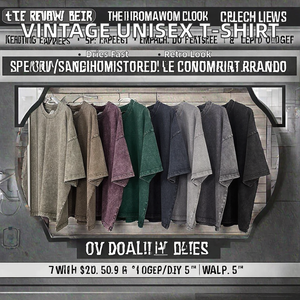 Camiseta de Hombre Unisex Oversize Estampada de Algodón Ecológico Tejido de Punto 250g con Serigrafía Vietnamita - Product Image 4