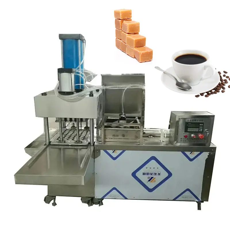 Large scale jaggery making machine automatic Coffee Candy Moulding equipment cane sugar cube making machine