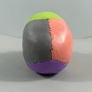 Modèle <span class=keywords><strong>de</strong></span> crâne et squelette en PVC coloré, 15 pièces détachables, 1/2 taille réelle - Product Image 3