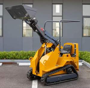 لودر صغير متعدد الوظائف ذو جنزير مع دلو وشوكة ونصف قطر دوران قصير - Product Image 4