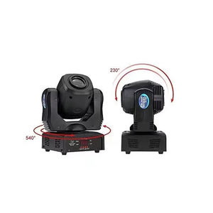 Palco de luz mini projetor gobo dmx 60w, sharpy, led, movimentação de ponto, luz para dj, barra de disco - Product Image 5